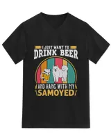 Unisex Jersey SS V-Neck T-Shirt