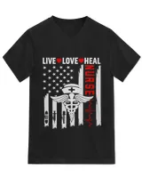 Unisex Jersey SS V-Neck T-Shirt