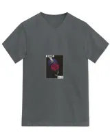 Unisex Jersey SS V-Neck T-Shirt