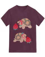 Unisex Jersey SS V-Neck T-Shirt