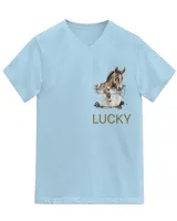 Unisex Jersey SS V-Neck T-Shirt