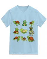 Unisex Jersey SS V-Neck T-Shirt
