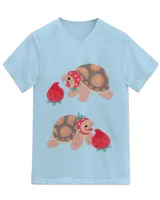 Unisex Jersey SS V-Neck T-Shirt