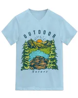 Unisex Jersey SS V-Neck T-Shirt