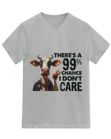 Unisex Jersey SS V-Neck T-Shirt