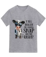 Unisex Jersey SS V-Neck T-Shirt