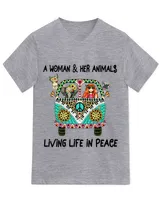 Unisex Jersey SS V-Neck T-Shirt