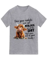 Unisex Jersey SS V-Neck T-Shirt