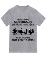 Unisex Jersey SS V-Neck T-Shirt