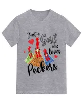 Unisex Jersey SS V-Neck T-Shirt