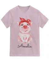 Unisex Jersey SS V-Neck T-Shirt