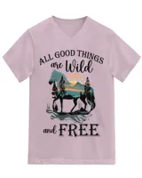 Unisex Jersey SS V-Neck T-Shirt