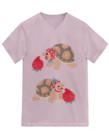 Unisex Jersey SS V-Neck T-Shirt