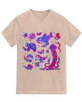 Unisex Jersey SS V-Neck T-Shirt