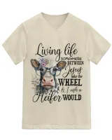 Unisex Jersey SS V-Neck T-Shirt