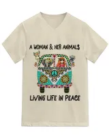 Unisex Jersey SS V-Neck T-Shirt