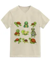 Unisex Jersey SS V-Neck T-Shirt