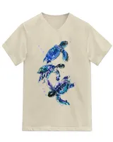 Unisex Jersey SS V-Neck T-Shirt