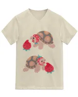 Unisex Jersey SS V-Neck T-Shirt