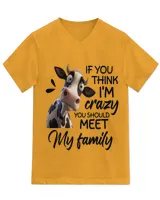 Unisex Jersey SS V-Neck T-Shirt