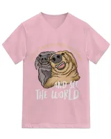 Unisex Jersey SS V-Neck T-Shirt