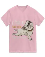 Unisex Jersey SS V-Neck T-Shirt