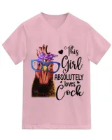 Unisex Jersey SS V-Neck T-Shirt
