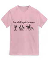 Unisex Jersey SS V-Neck T-Shirt
