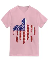 Unisex Jersey SS V-Neck T-Shirt