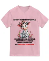 Unisex Jersey SS V-Neck T-Shirt