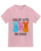 Unisex Jersey SS V-Neck T-Shirt