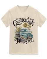 Unisex Jersey SS V-Neck T-Shirt