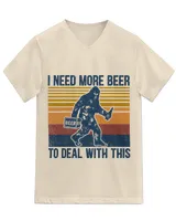 Unisex Jersey SS V-Neck T-Shirt