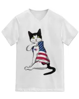 Unisex Jersey SS V-Neck T-Shirt