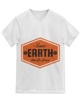 Unisex Jersey SS V-Neck T-Shirt