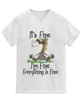 Unisex Jersey SS V-Neck T-Shirt