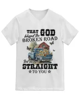 Unisex Jersey SS V-Neck T-Shirt