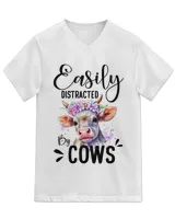 Unisex Jersey SS V-Neck T-Shirt
