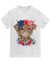 Unisex Jersey SS V-Neck T-Shirt