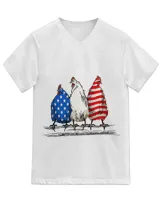 Unisex Jersey SS V-Neck T-Shirt