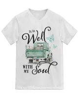Unisex Jersey SS V-Neck T-Shirt