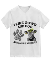 Unisex Jersey SS V-Neck T-Shirt