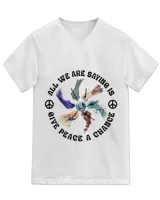 Unisex Jersey SS V-Neck T-Shirt