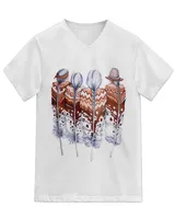 Unisex Jersey SS V-Neck T-Shirt