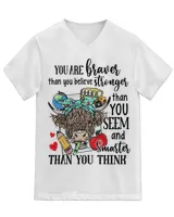 Unisex Jersey SS V-Neck T-Shirt