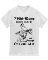 Unisex Jersey SS V-Neck T-Shirt