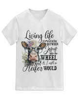Unisex Jersey SS V-Neck T-Shirt