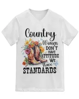 Unisex Jersey SS V-Neck T-Shirt
