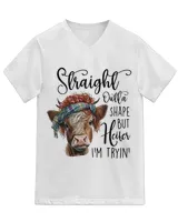Unisex Jersey SS V-Neck T-Shirt