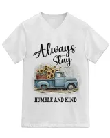 Unisex Jersey SS V-Neck T-Shirt